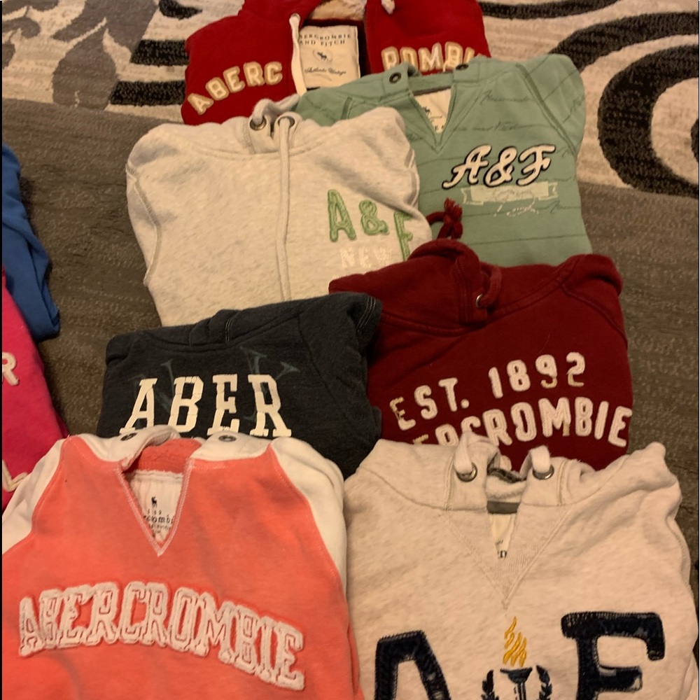 Hoodies and zip ups